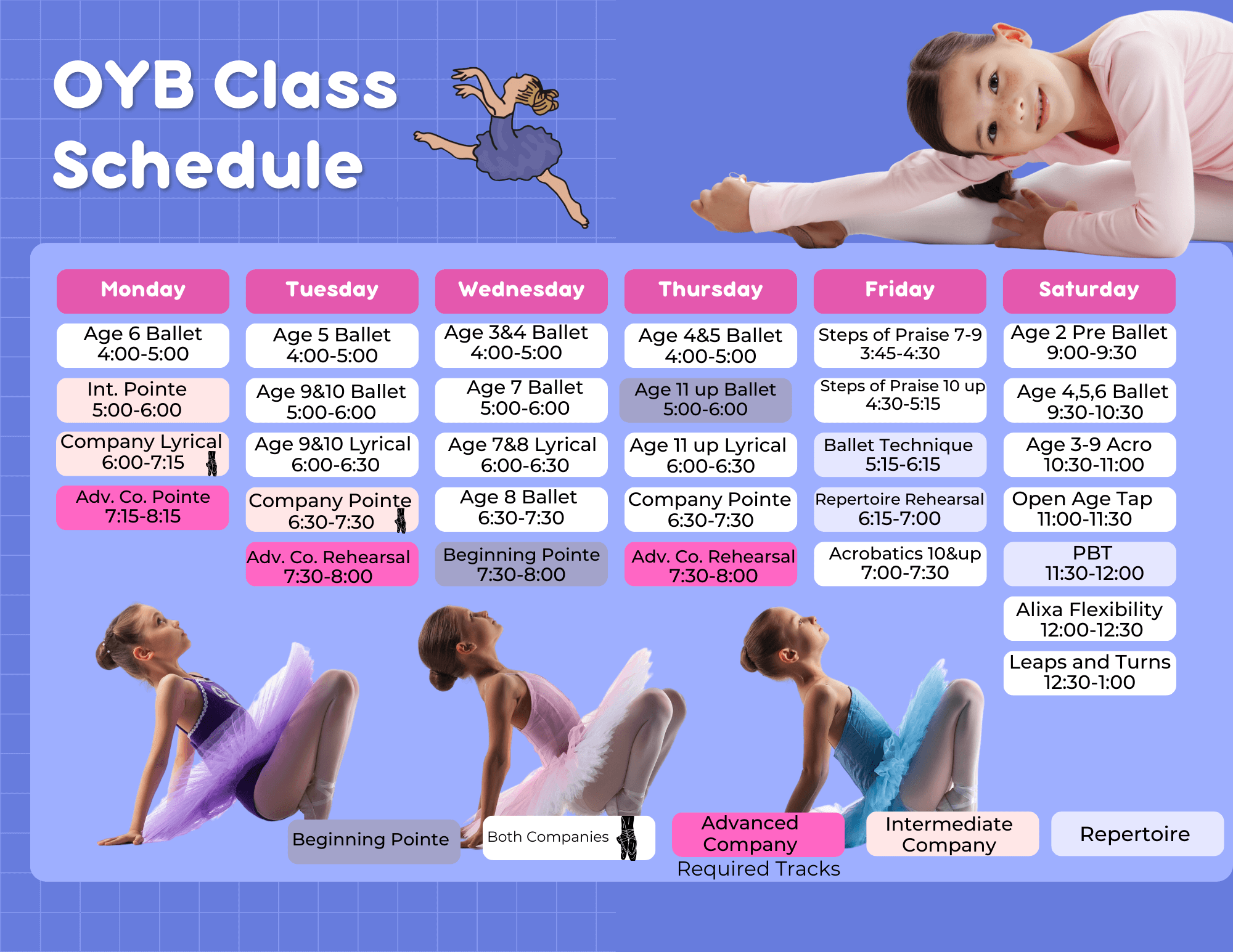 dance classes in bluffton south carolina at Okatie Youth Ballet
