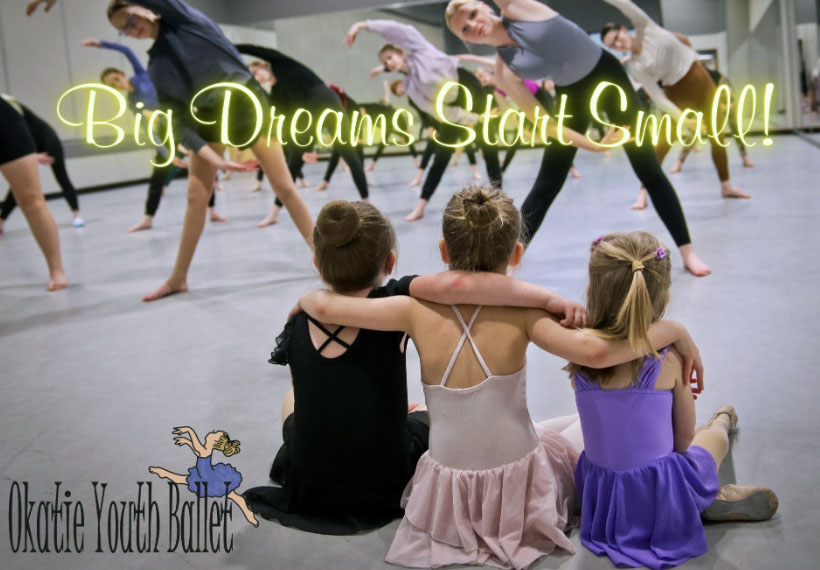 preballet classes in bluffton south carolina at Okatie Youth Ballet