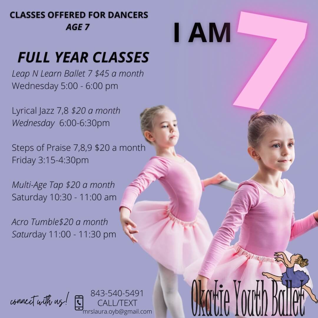 dance classes for age 7