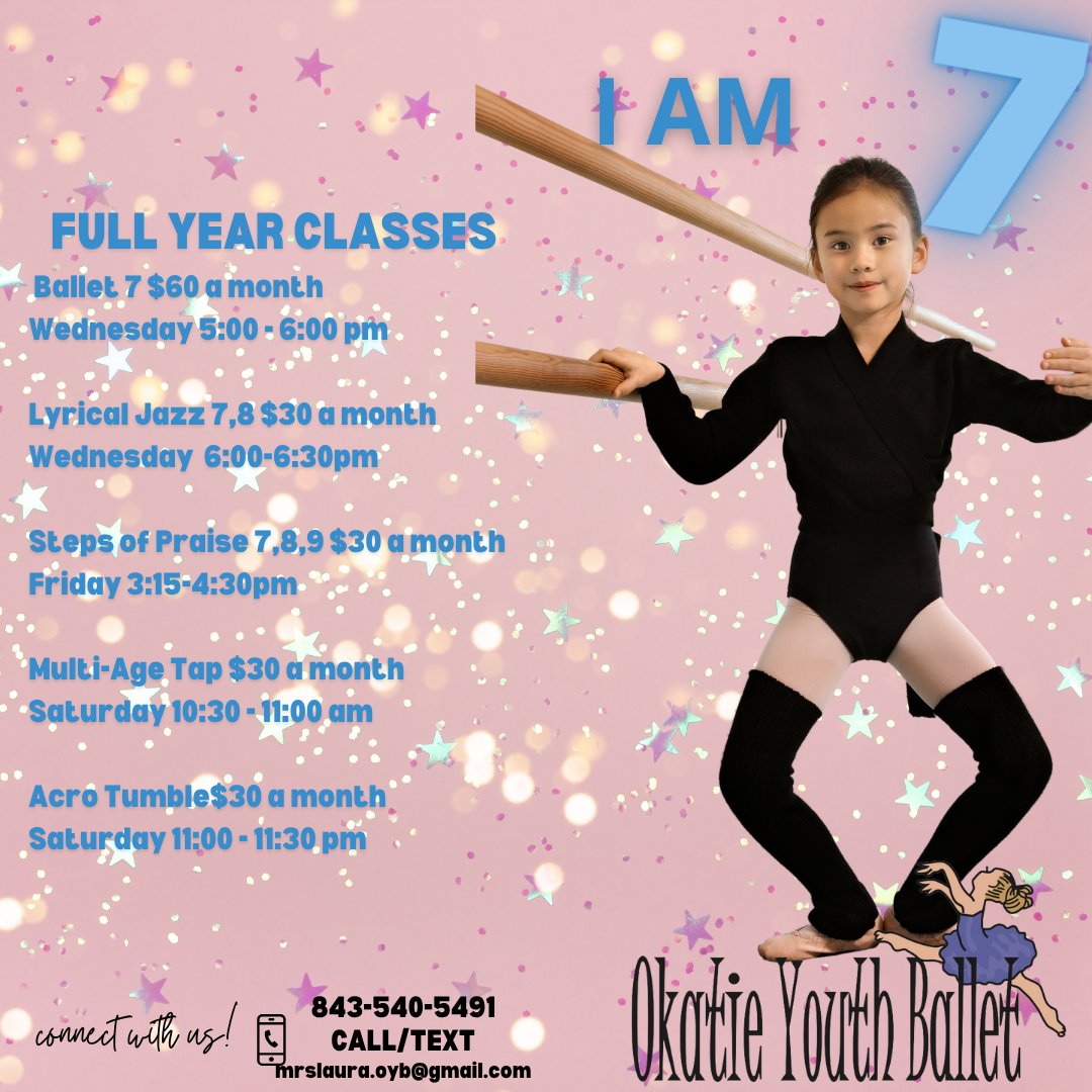 princess ballet classes age 7