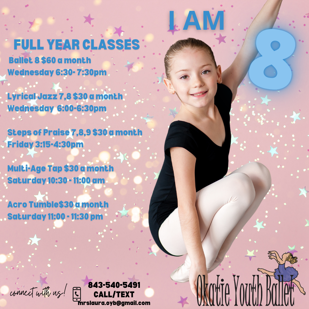 dance classes for age 8